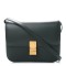 CELINE Box Calfskin Medium Classic Box Flap Dark Green