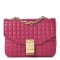 CELINE Calfskin Quilted Medium C Bag Pink