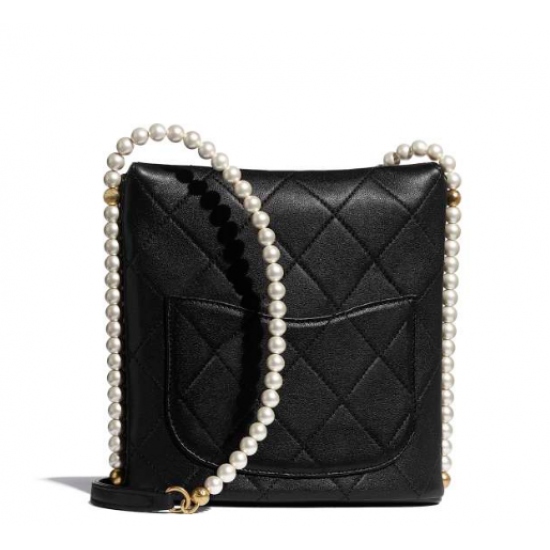 1chanel Small Hobo Bag black