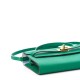 HERMES Epsom Kelly Wallet To Go Vert Jade Bleu Brume