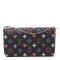 LOUIS VUITTON Game On Felicie Chain Wallet Black