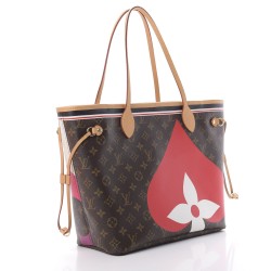 LOUIS VUITTON Monogram Game On Neverfull MM