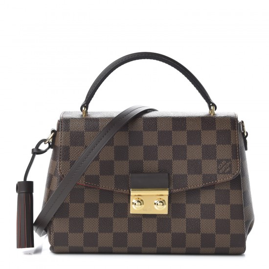 LOUIS VUITTON Damier Ebene Croisette