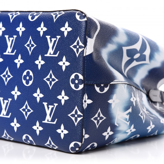 1LOUIS VUITTON Monogram Escale Neonoe MM Blue