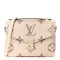 LOUIS VUITTON Empreinte Monogram Giant Pochette Metis Creme Bois De Rose