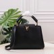 1LOUIS VUITTON Taurillon Capucines BB Black