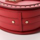 MCM Calfskin Mini Patricia Studded Crossbody Bag Red